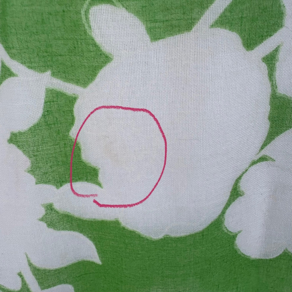 Vintage 60s Jack Bryan Floral Maxi Dress Green White S M - Picture 12 of 16